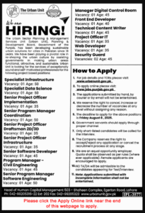 Urban Unit Jobs
